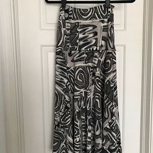 EVA VARRO Skirt, Tribal Inspired Print, size Small